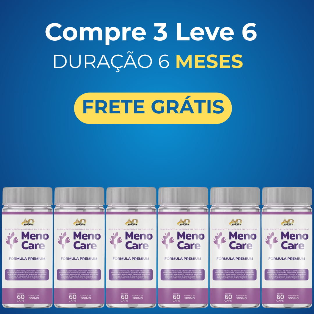 MenoCare – Suplemento Nutricional para Saúde e Bem-Estar Feminino