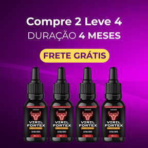 Viril Fortex Gotas – Desempenho Masculino em Dose Concentrada