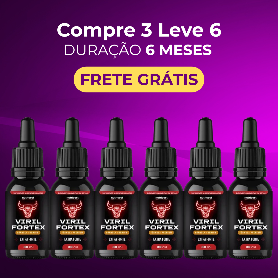 Viril Fortex Gotas – Desempenho Masculino em Dose Concentrada