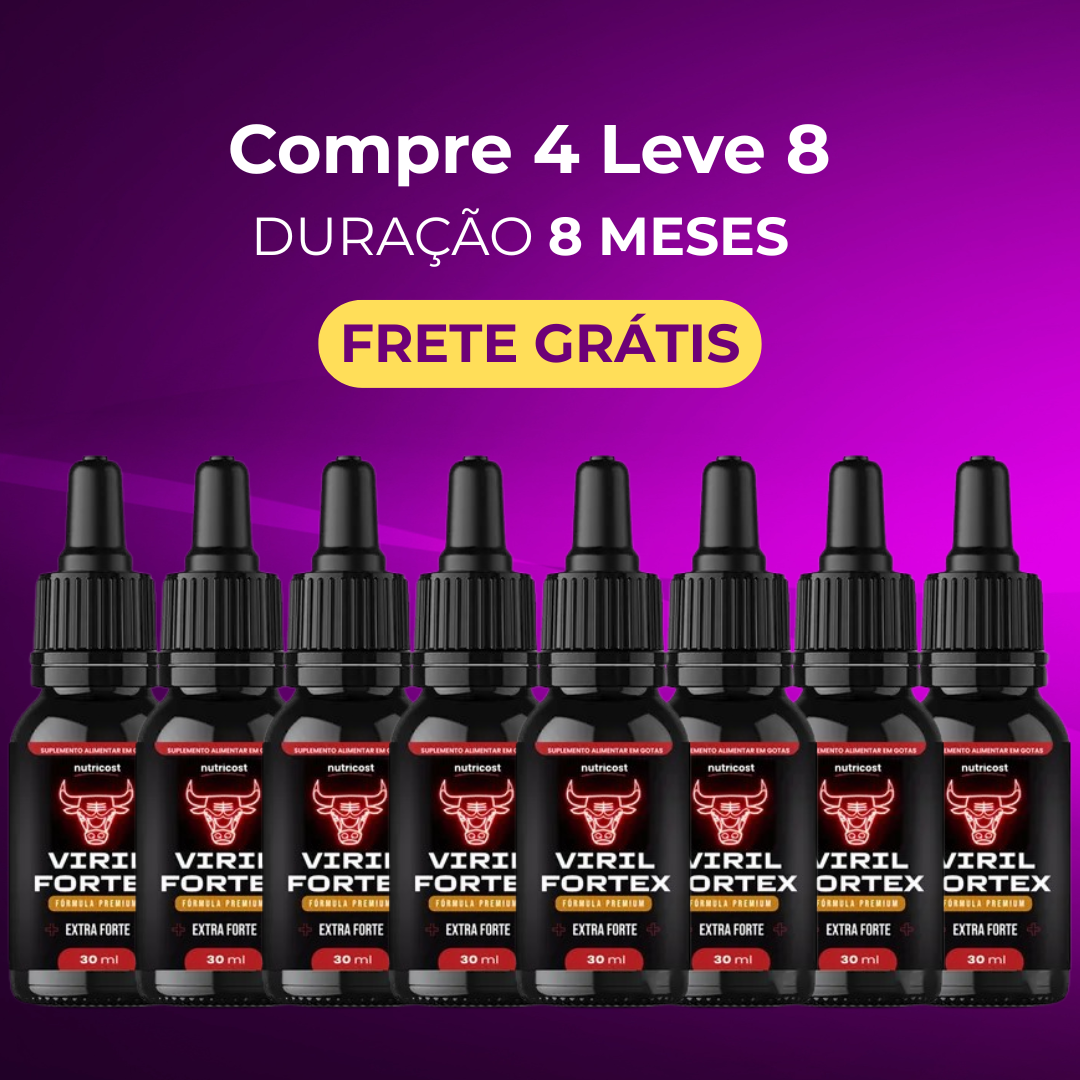 Viril Fortex Gotas – Desempenho Masculino em Dose Concentrada