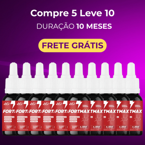 Fortmax Gotas – Estimulante Natural de Energia e Vitalidade