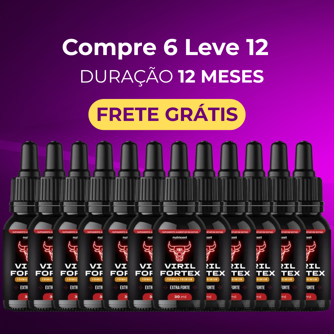 Viril Fortex Gotas – Desempenho Masculino em Dose Concentrada