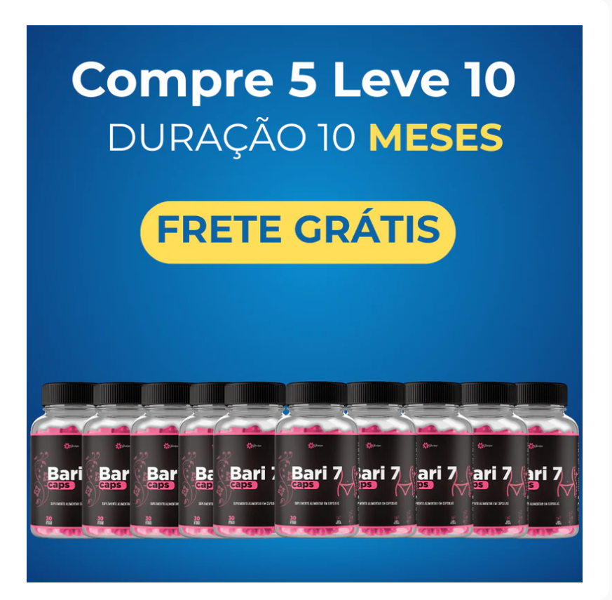 Bari7: A Fórmula Avançada para Queima de Gordura!