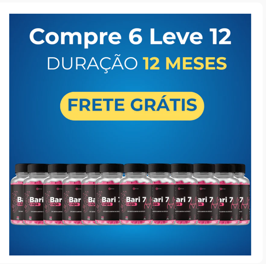 Bari7: A Fórmula Avançada para Queima de Gordura!
