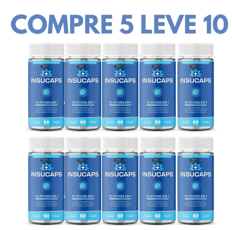 Insucaps: Controle Seu Açúcar no Sangue de Forma Natural e Eficiente
