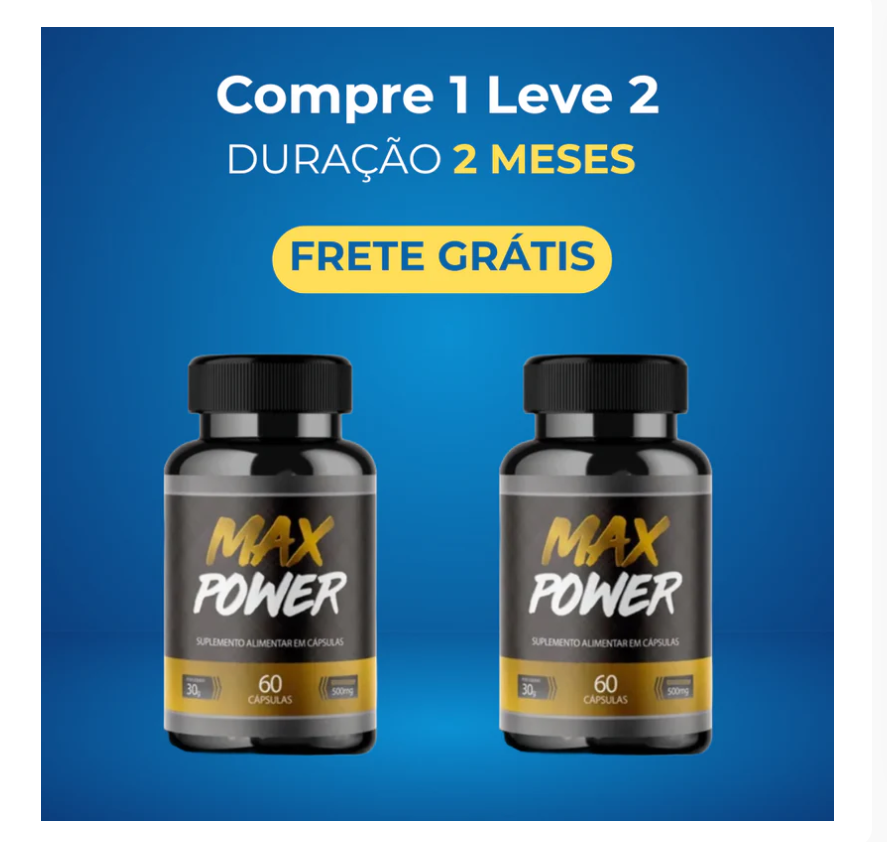 Max Power Original: A Revolução na Saúde Sexual Masculina