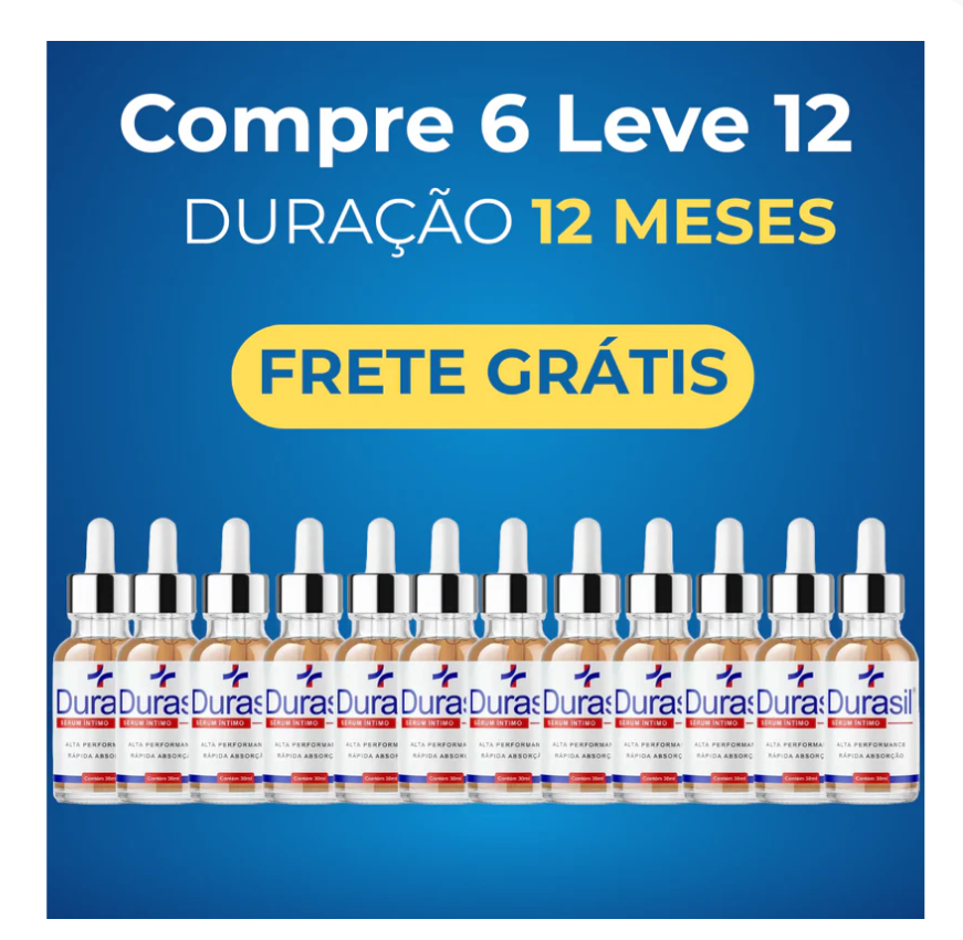 DURASIL: Serum Íntimo 30ml - Desempenho e Potencia Masculina