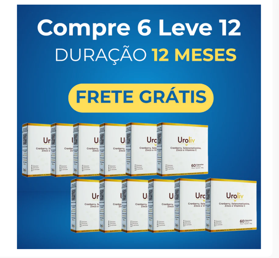 Uroliv: Proteja Seu Trato Urinário com a Fórmula Mais Potente e Eficaz