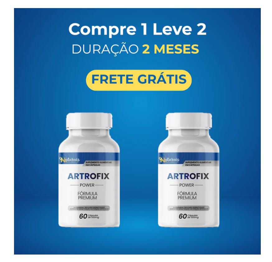 ARTROFIX Power: O Alívio Definitivo para as Dores Articulares