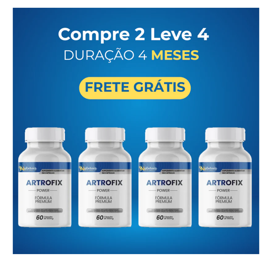 ARTROFIX Power: O Alívio Definitivo para as Dores Articulares