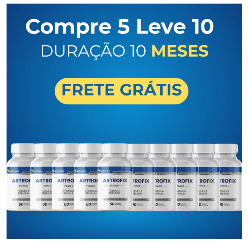 ARTROFIX Power: O Alívio Definitivo para as Dores Articulares