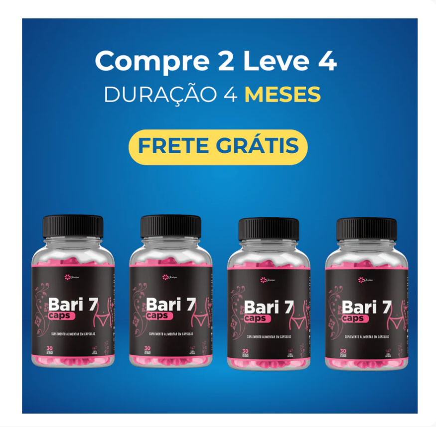 Bari7: A Fórmula Avançada para Queima de Gordura!