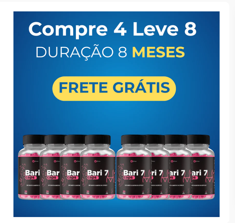 Bari7: A Fórmula Avançada para Queima de Gordura!