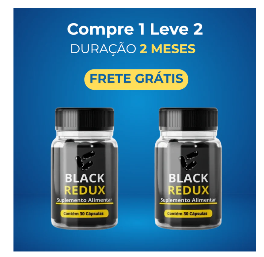 Black Redux: A Fórmula do Emagrecimento Natural e Saudável