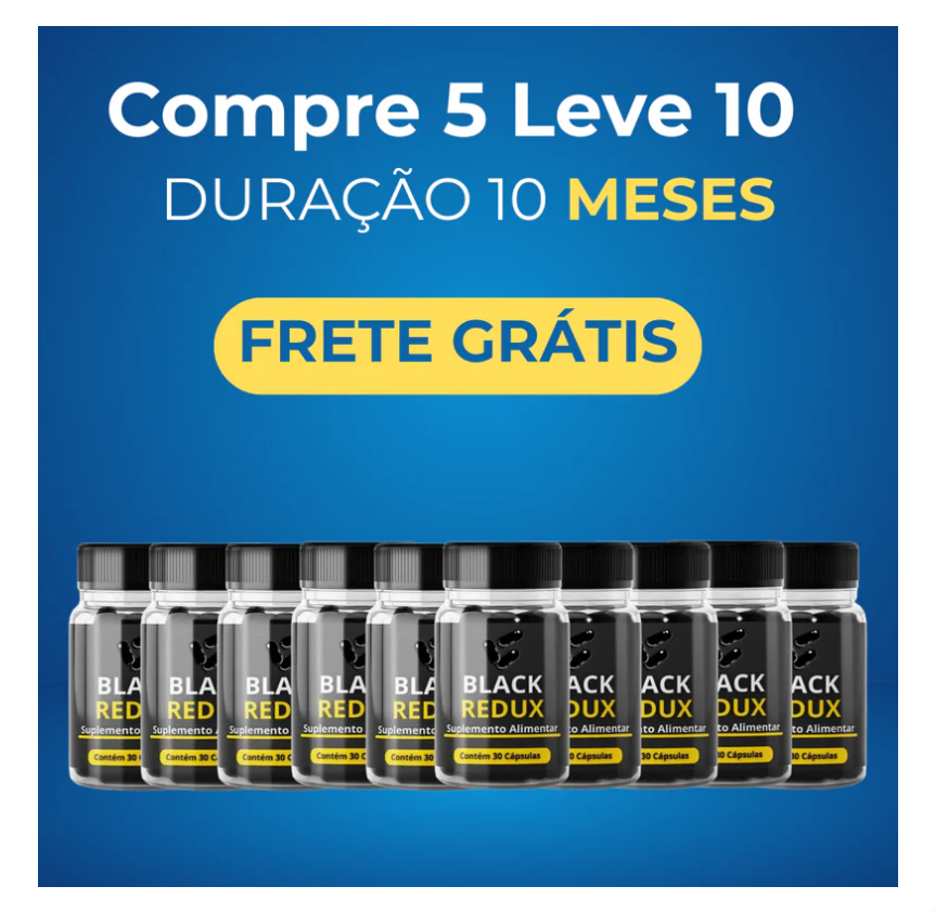 Black Redux: A Fórmula do Emagrecimento Natural e Saudável