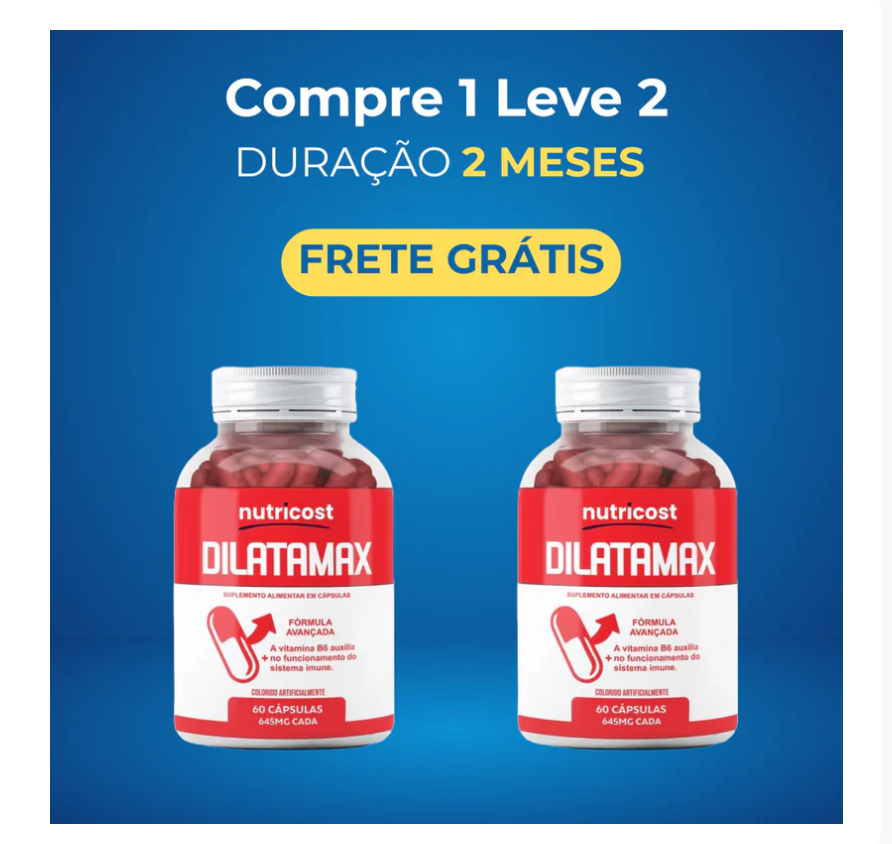 Dilatamax: Potência, Prazer e Confiança em Cada Erecção