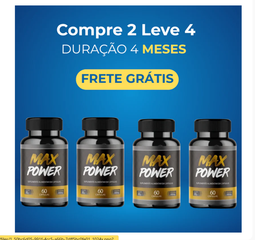 Max Power Original: A Revolução na Saúde Sexual Masculina