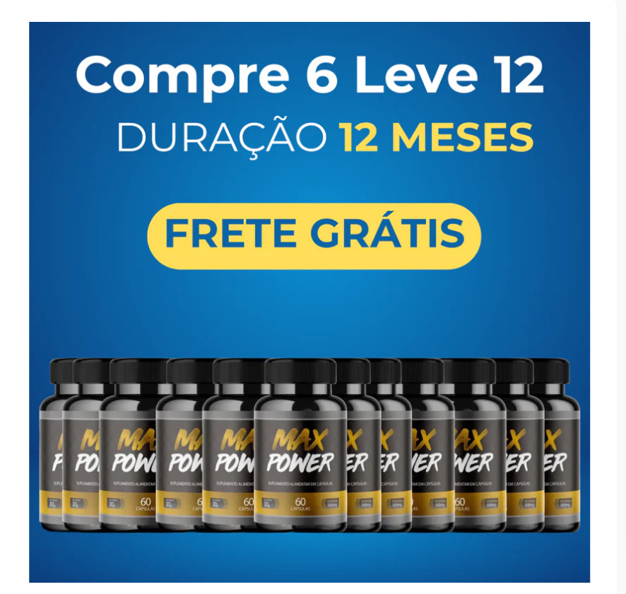 Max Power Original: A Revolução na Saúde Sexual Masculina