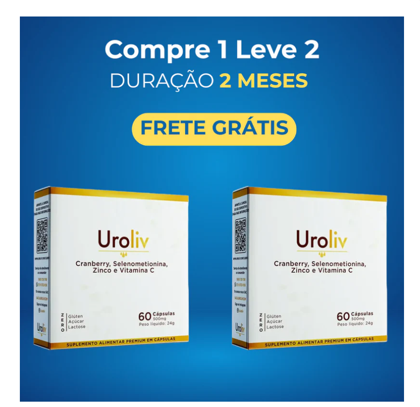 Uroliv: Proteja Seu Trato Urinário com a Fórmula Mais Potente e Eficaz