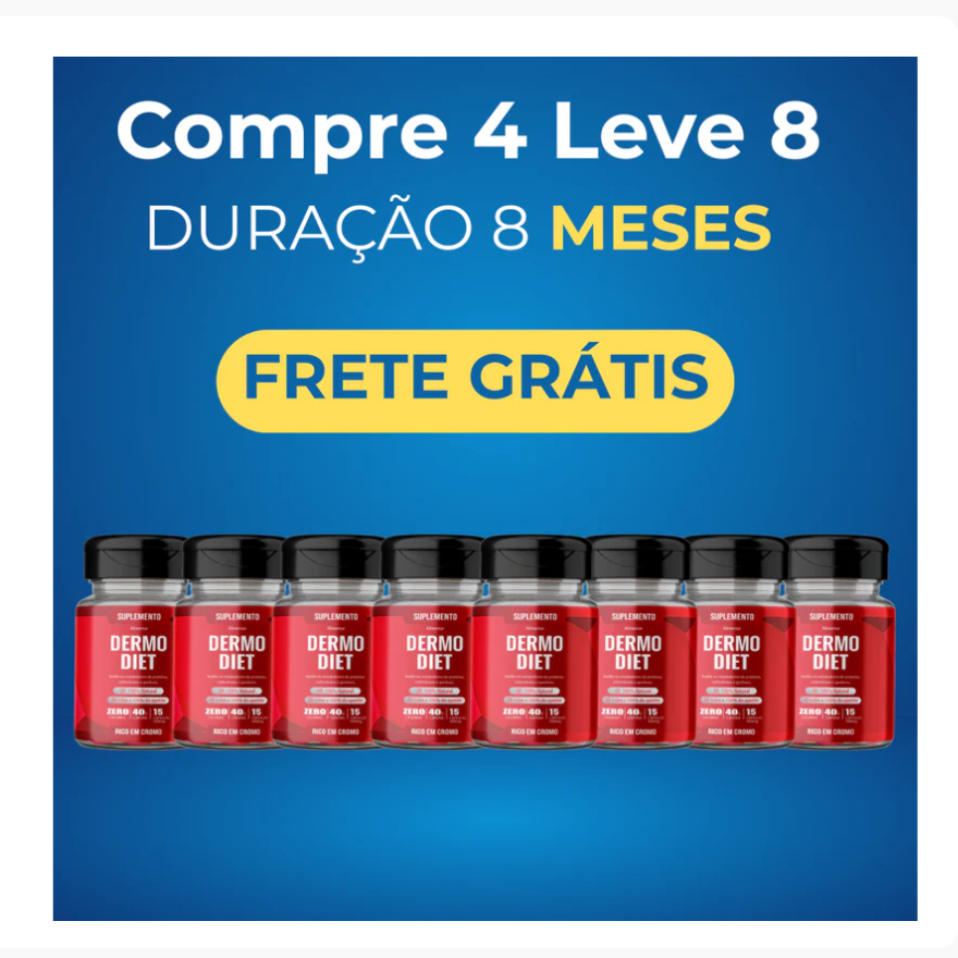 Dermo Diet: Controle do Apetite, Energia e Foco para Seus Dias
