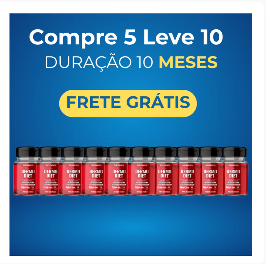 Dermo Diet: Controle do Apetite, Energia e Foco para Seus Dias