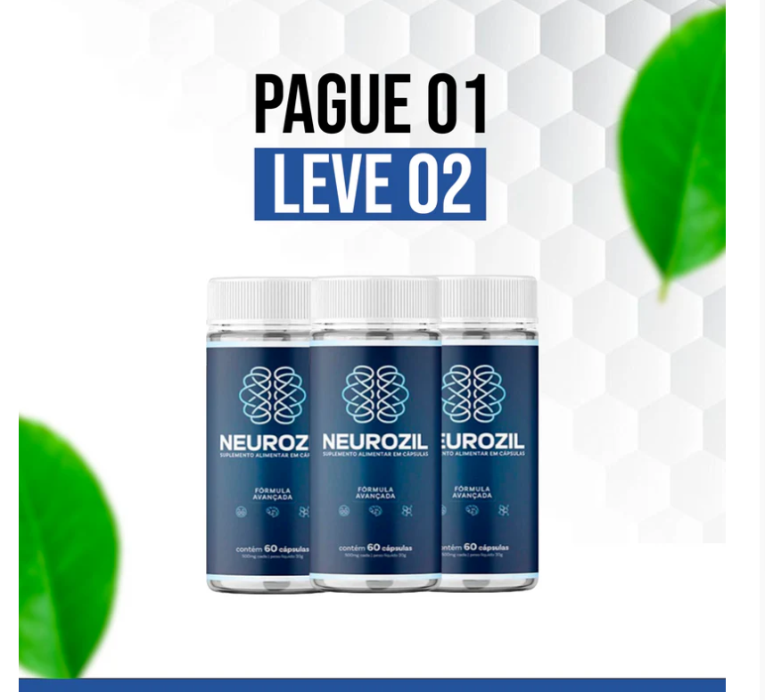 Neurozil: O Reforço Cognitivo Que Você Merece